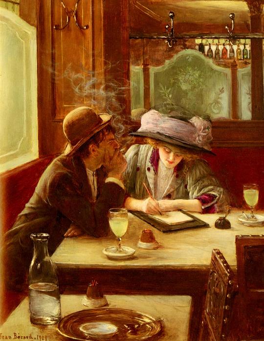 La Lettre by Jean Beraud